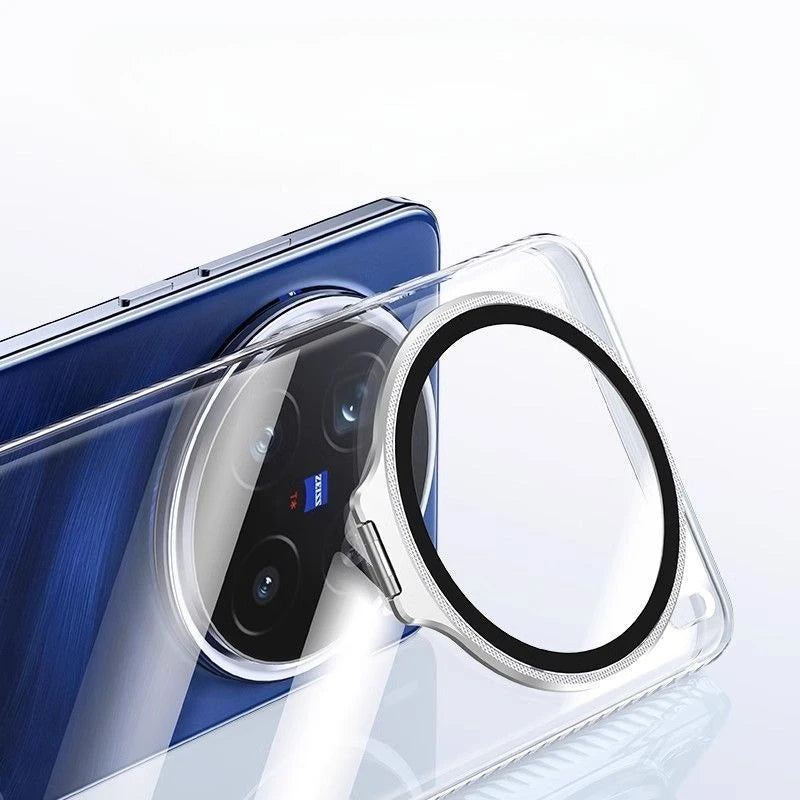 Camera Lens Protection Bracket Hard PC Phone Case For VIVO X300 Pro Holder Back Cover Transparent Shell For Vivo X300Pro
